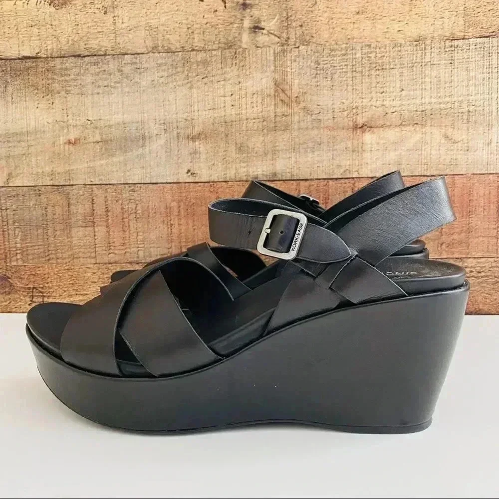 Kork-Ease Ava 2.0 Wedge Leather Sandals